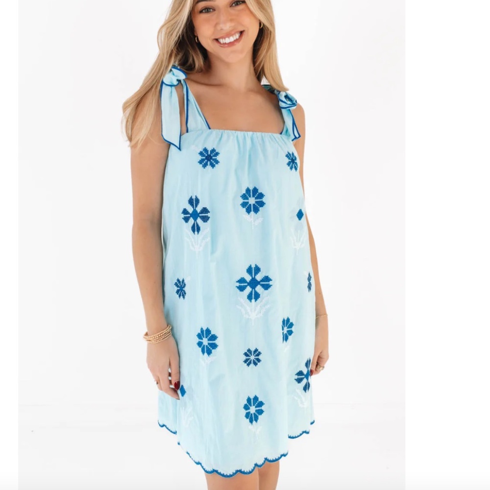 NWT J.Marie Allie Tie Strap Dress